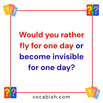 Fun Would You Rather Questions for Kids
