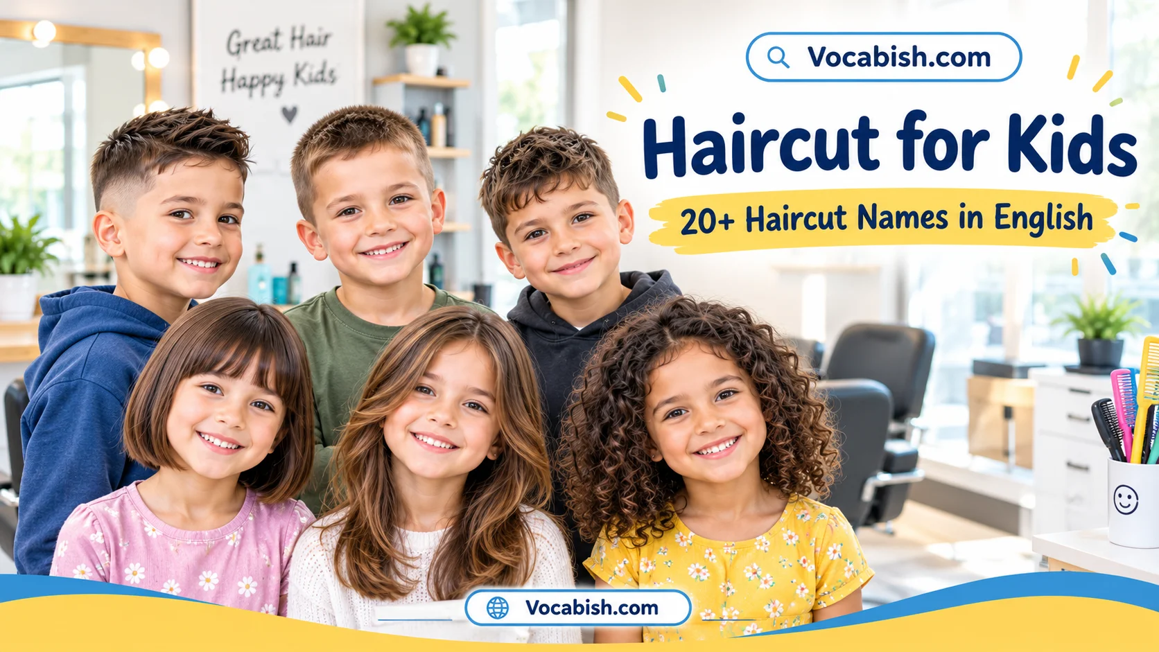 Kids Haircut Names with Pictures