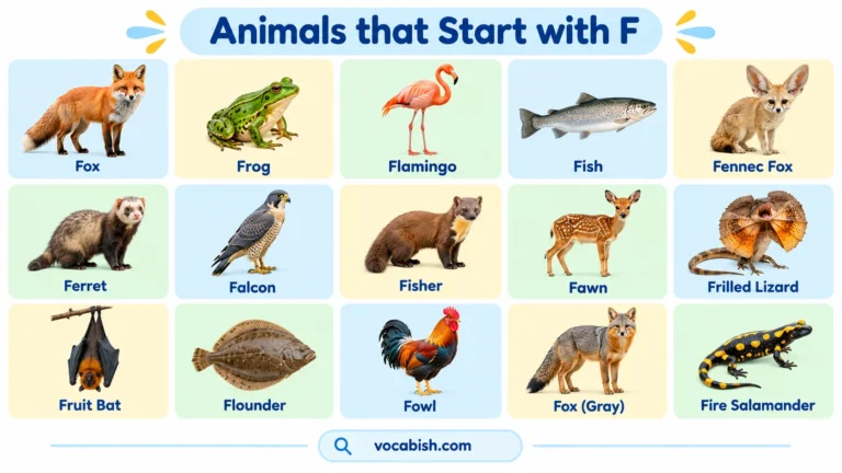 Animals that Start with F: 50+ Names, Facts, and Pictures