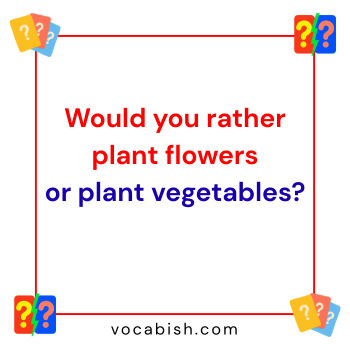 Spring Would You Rather Questions for Kids