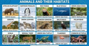 Animal Habitats: Types, Names, and Examples