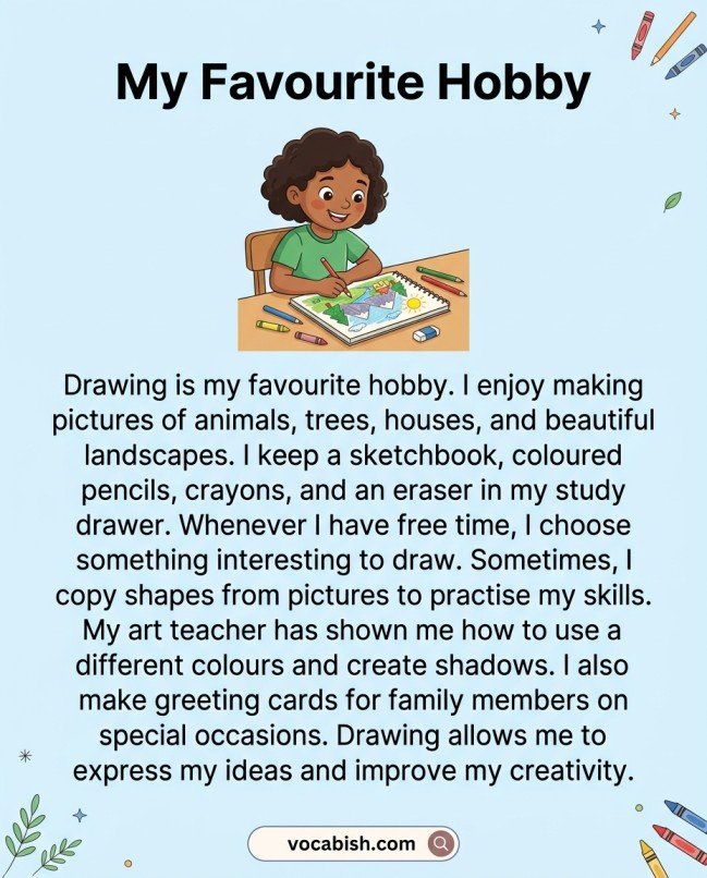 20 Easy Essay Writing Topics for Kids in English (50–100 Words)