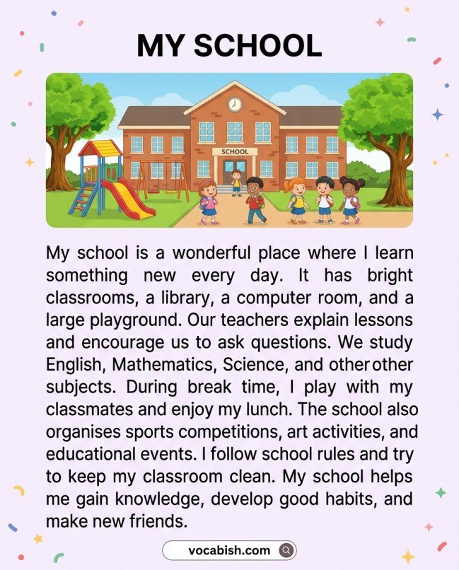 20 Easy Essay Writing Topics for Kids in English (50–100 Words)