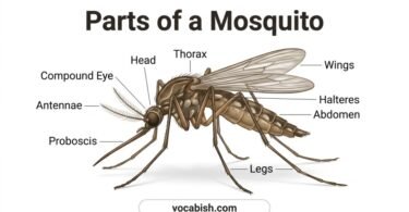 Parts of a Mosquito: Names, Functions, and Diagram