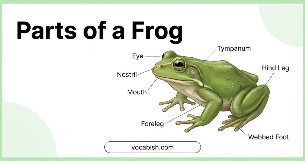 Parts of a Frog: Names, Functions, and Diagram